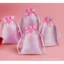 Silk Pouches Satin Gift Bags with Drawstring Jewelry Silk Pouch Manufactory